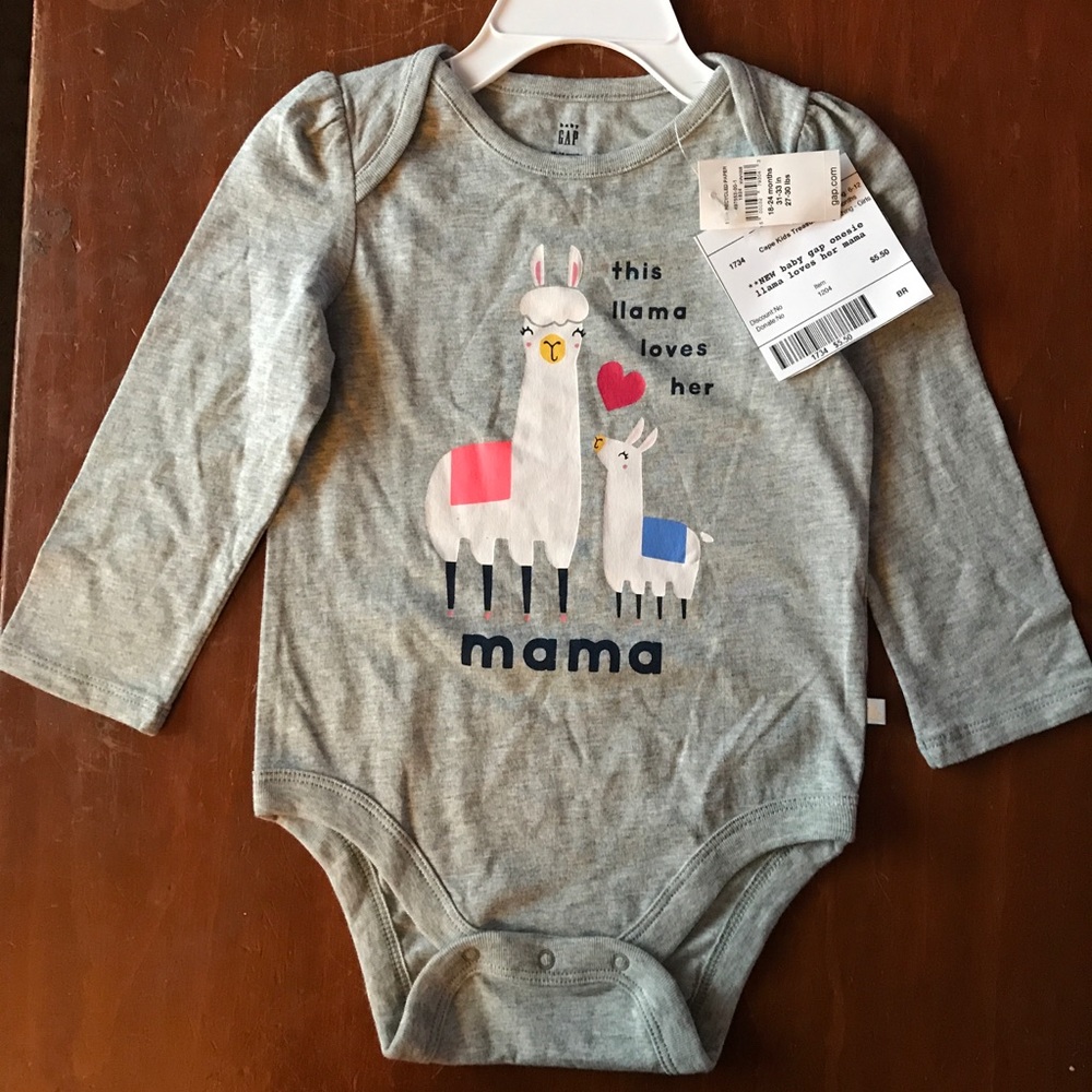 NWT llama onesie